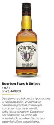 Bourbon Stars & Stripes 0,7l promocja w Makro