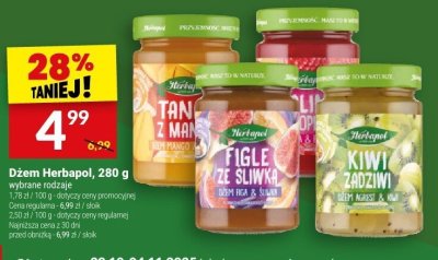 Dżem Herbapol, 280 g promocja w Twój Market