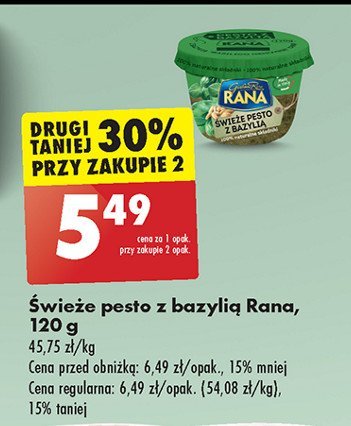 Pesto z bazylią Giovanni rana promocja