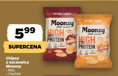 Chipsy z soczewicy Cheddar promocja w Netto