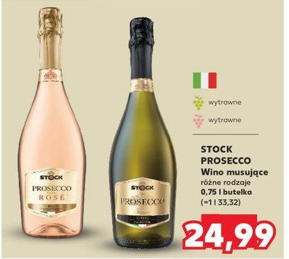 Wino Stock prosecco treviso promocja