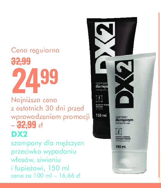 Szampon do włosów skłonnych do wypadania Dx2 promocja