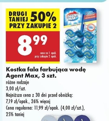 Zawieszka do wc citrus twist Agent max active & colour promocja