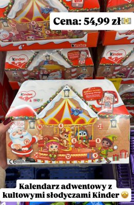 Kalendarz adwentowy promocja w Intermarche