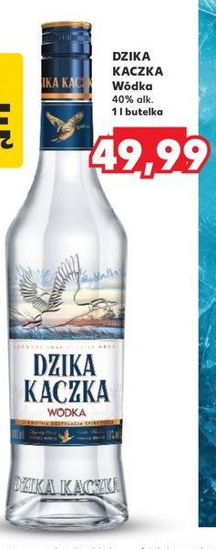 Wódka Dzika kaczka promocja w Kaufland