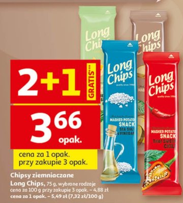Chipsy ziemniaczane promocja w Auchan