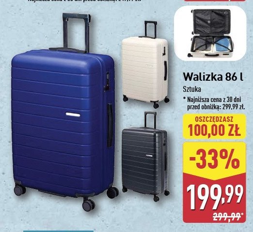 Walizka 86 l Live in style promocja