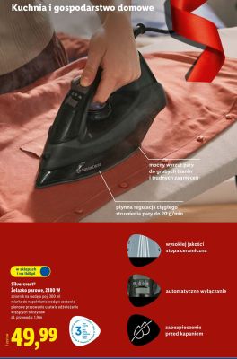Żelazko parowe Silvercrest 2180 W promocja w Lidl