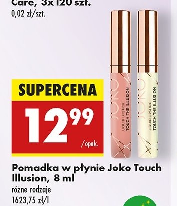 Błyszczyk do ust sparkle Joko touch the illusion promocja w Biedronka