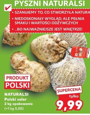 Seler naturalsi polski seler promocja w Kaufland