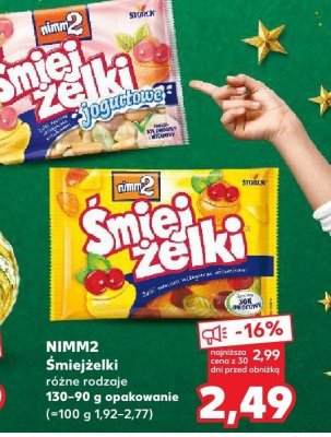 Żelki ŚmiejŻelki różne rodzaje promocja w Kaufland