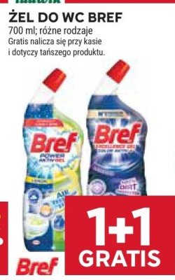 Żel do WC BREF 700 ml, różne rodzaje promocja w Stokrotka