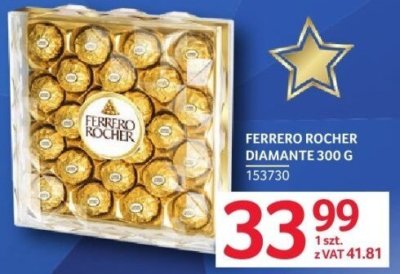 Czekolada Ferrero Rocher Diamante 300 g promocja w Selgros