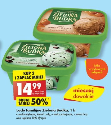 Lody bezowe Zielona budka promocja