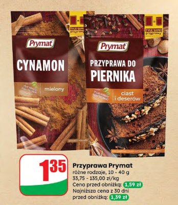 Przyprawa Cynamon promocja w Dino