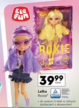 Lalka roxie styliska mody Elefun promocja