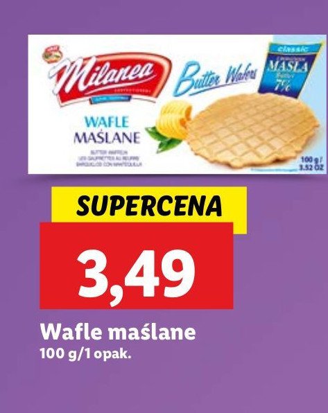 Wafle maślane Lumar milanea promocja