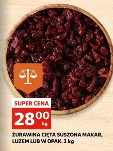 Żurawina suszona Makar promocja