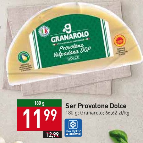 Ser provolone dolce GRANAROLO promocja