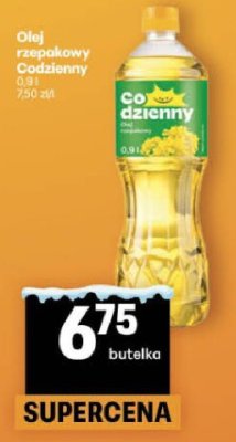 Olej rzepakowy Codzienny promocja w Delikatesy Centrum