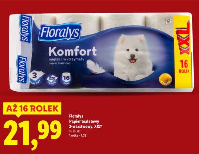 Papier toaletowy promocja w Lidl