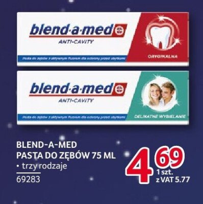 Pasta do z臋b贸w Blend-a-med promocja w Selgros