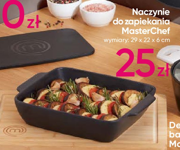 Naczynie do zapiekania 29 cm Masterchef promocja