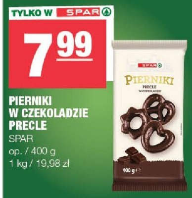 Pierniki w czekoladzie Precle SPAR promocja w SPAR