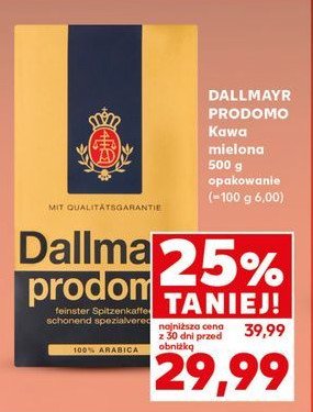 Kawa Dallmayr Prodomo promocja w Kaufland