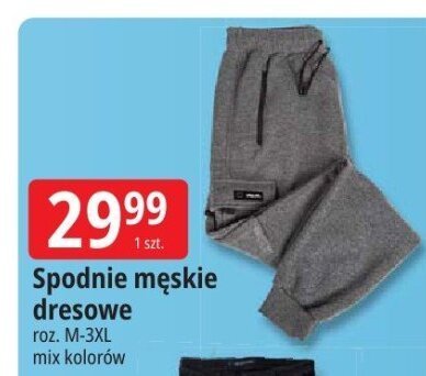 Spodnie m臋skie dresowe m-xl Tom & rose promocja w Leclerc
