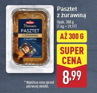 Pasztet z żurawiną Silesia duda promocja
