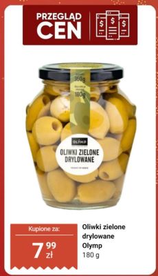Oliwki zielone drylowane  promocja w Dino