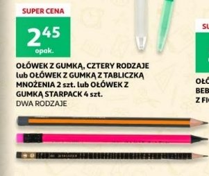 Ołówek z gumką promocja