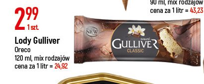 Lód classic Augusto gulliver promocje