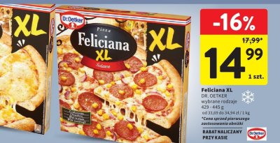 Pizza Feliciana XL DR. OETKER promocja w Intermarche
