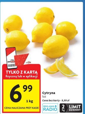 Cytryna promocja w Intermarche
