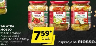 Sałatka Mosso promocja w Groszek