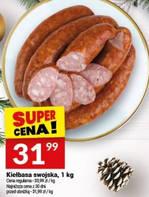 Kiełbasa swojska promocja w Twój Market