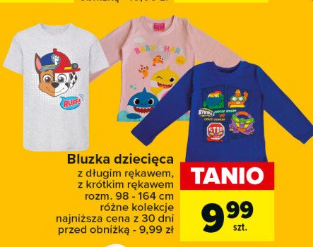 Bluzka dziecięca promocja w Carrefour
