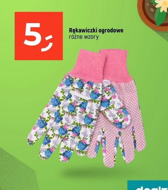 Rękawiczki ogrodowe promocja w Dealz