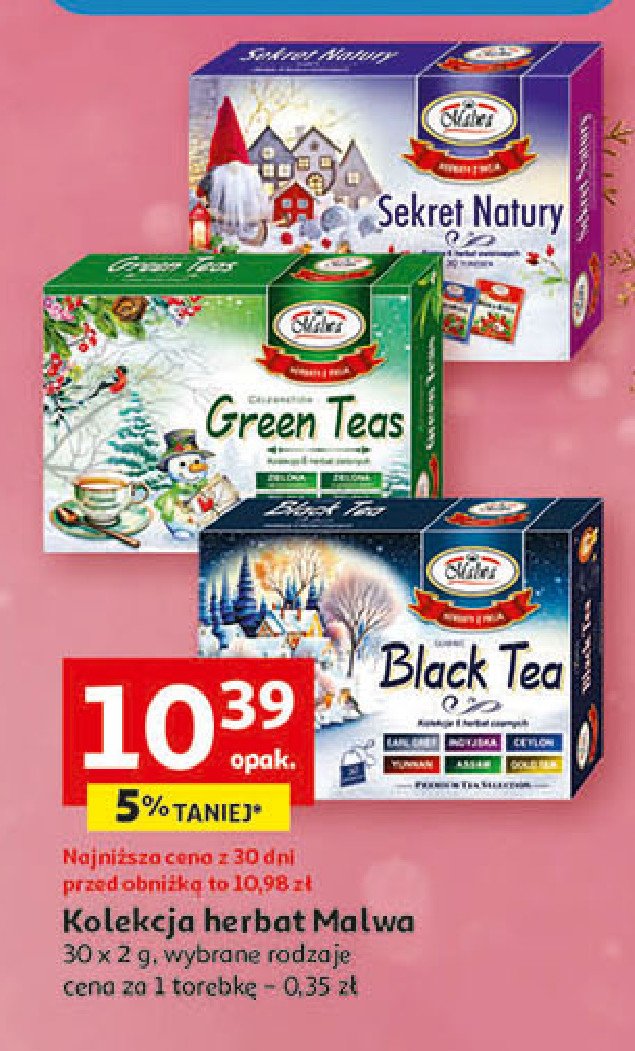 Kolekcja herbat black tea Malwa tea promocja