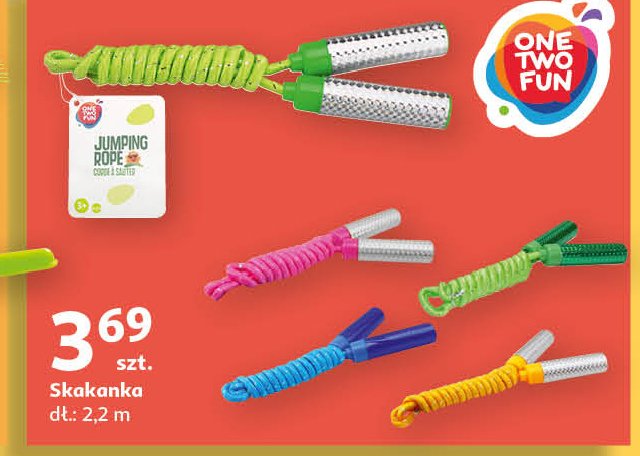 Skakanka 2.2 m One two fun promocja
