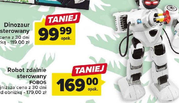Robot zdalnie sterowany promocja w Biedronka