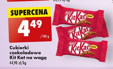 Cukierki Kitkat promocja