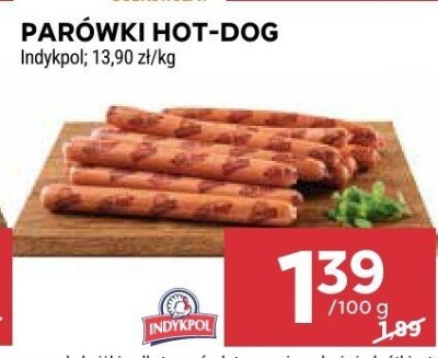 Parówki hot-dog promocja w Stokrotka