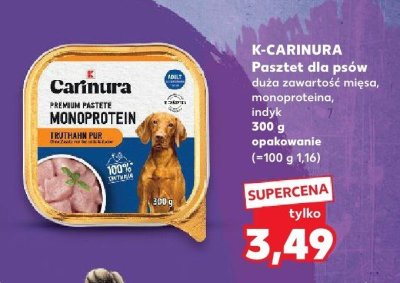 Pasztet dla psów duża zawartość mięsa promocja w Kaufland