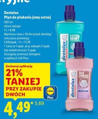 Płyn do płukania jamy ustnej promocja w Lidl