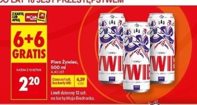 Piwo promocja w Biedronka