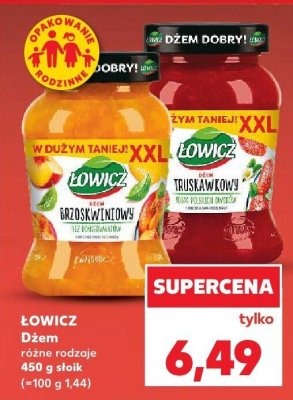 Dżem różne rodzaje promocja w Kaufland