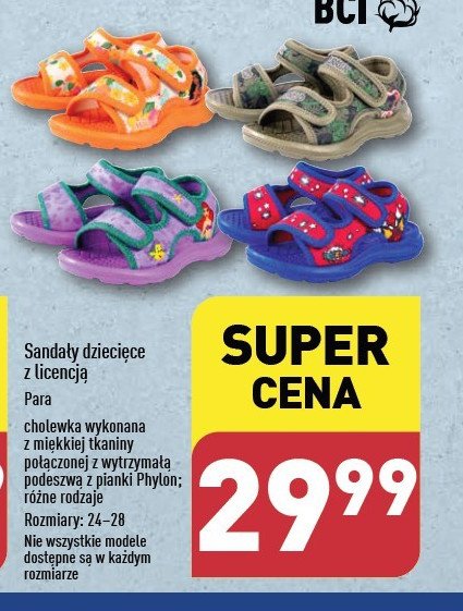 Sandałki dziecięce 24-28 promocja